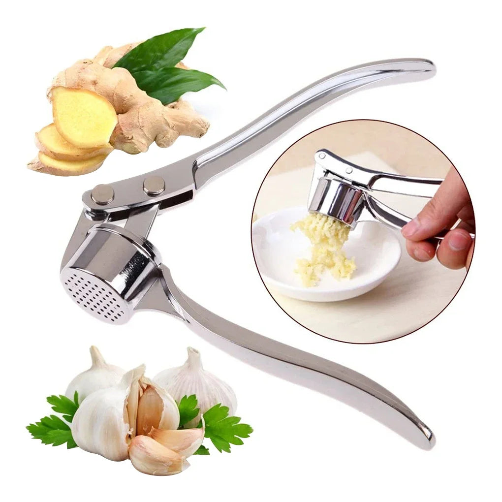 Stainless Steel Garlic Crusher