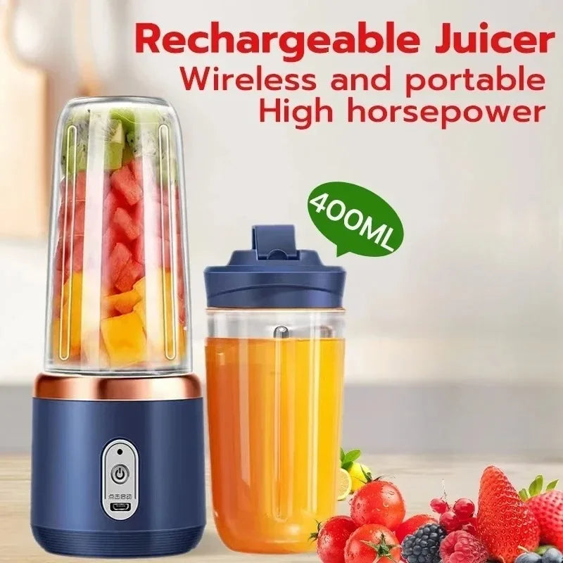 Portable Double-Cup Juicer
