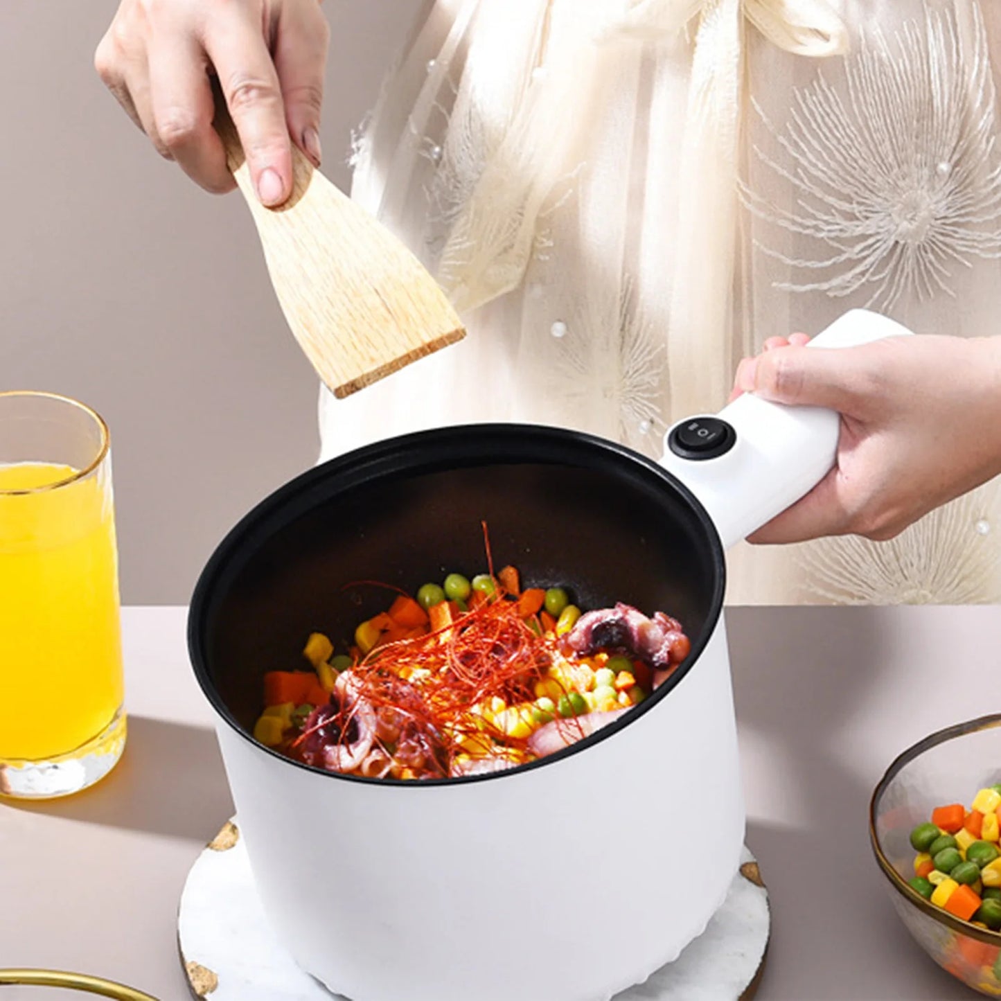 Electric Cooking Pot Non-Stick