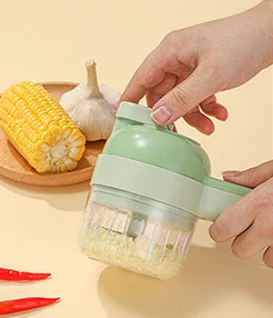4-In-1 Multifunctional Electric Vegetable Cutter