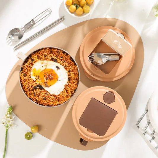 Stainless Steel Large Capacity Instant Noodle Bowl