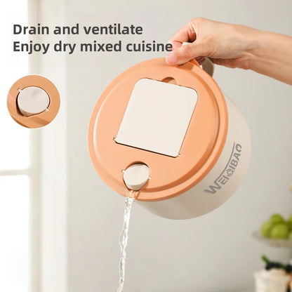 Stainless Steel Large Capacity Instant Noodle Bowl