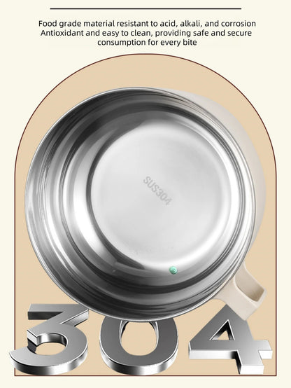 Stainless Steel Large Capacity Instant Noodle Bowl