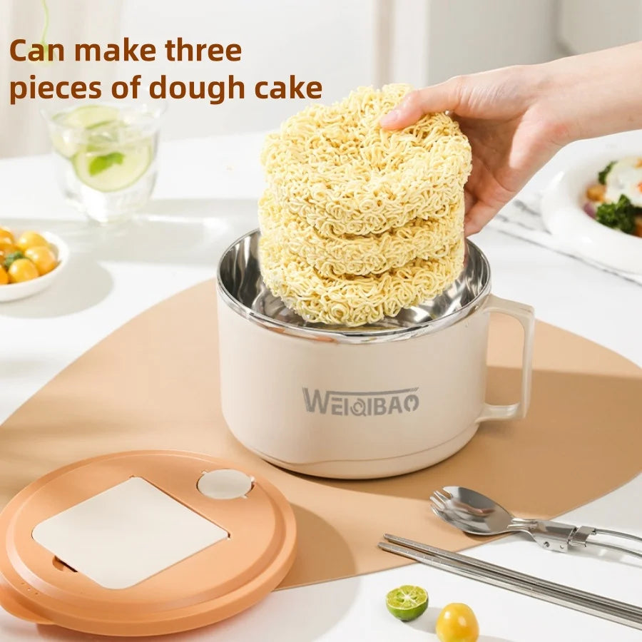 Stainless Steel Large Capacity Instant Noodle Bowl