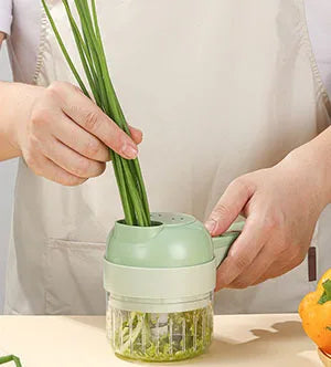 4-In-1 Multifunctional Electric Vegetable Cutter