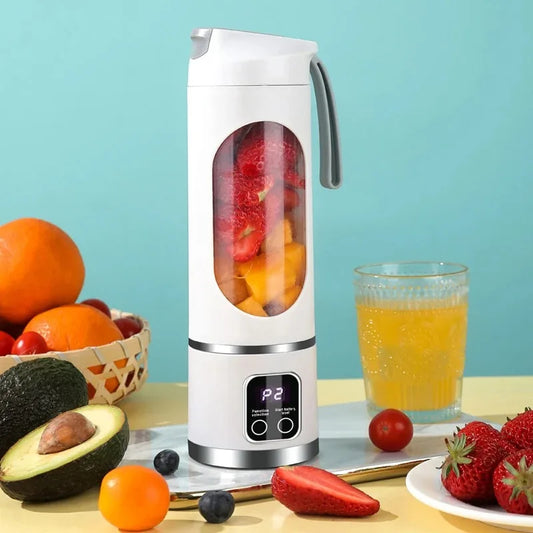 2025 New Household Charging MINI Crushed Ice Electric Juicer | 450ML Large Capacity Juice Cup