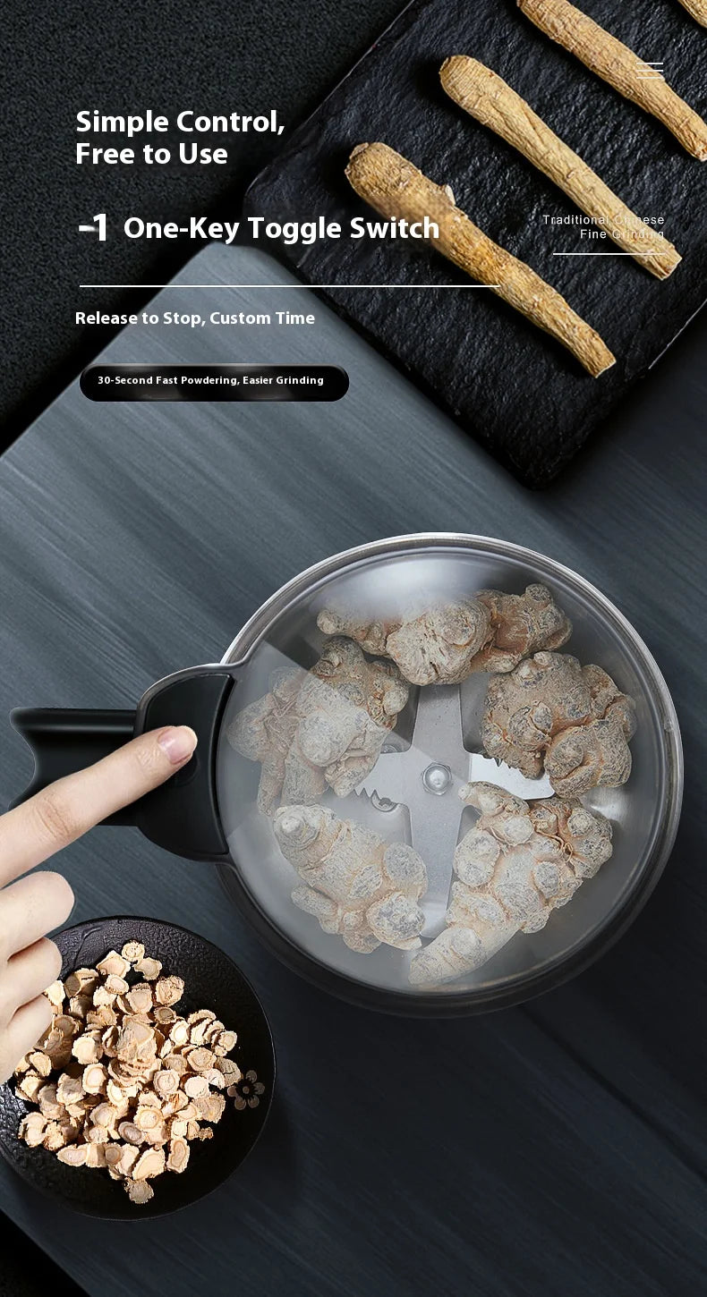 Stainless Steel Electric Grinder