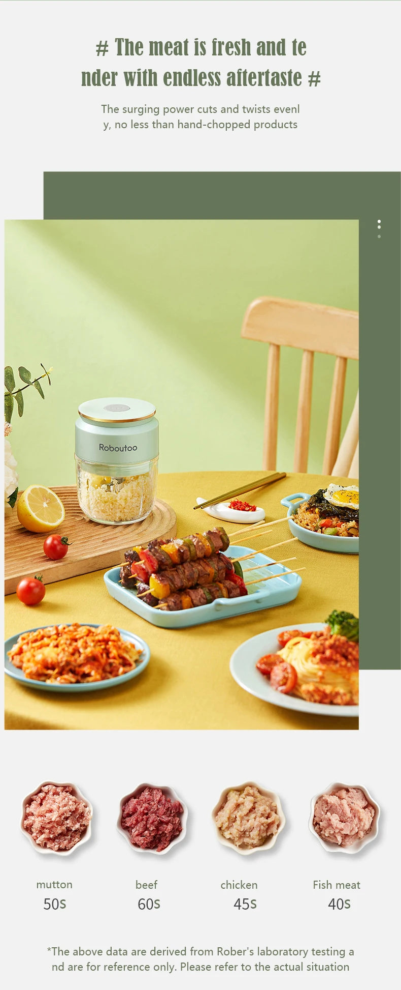 Mi Glass Electric Garlic Crusher – Portable USB Rechargeable Mini Food Chopper