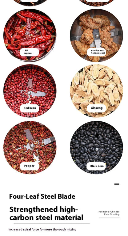 Stainless Steel Electric Grinder